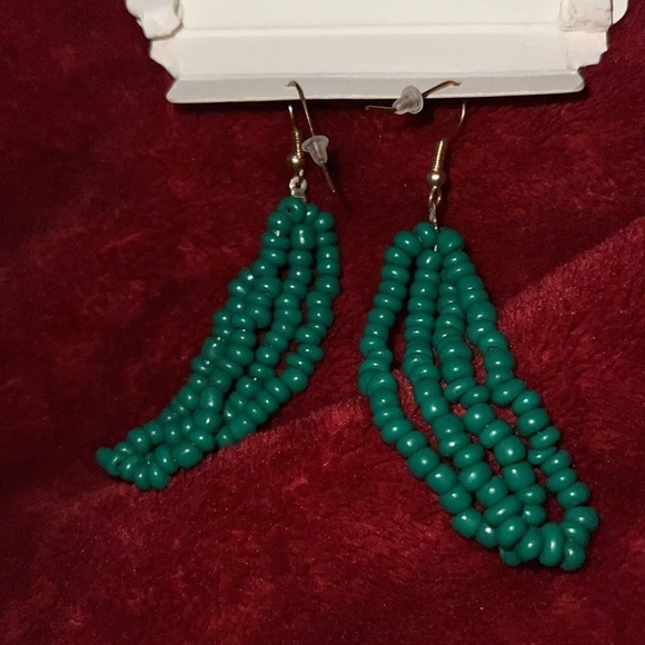 Core Bohemian Turquoise dangle  earrings - Picture 4 of 6